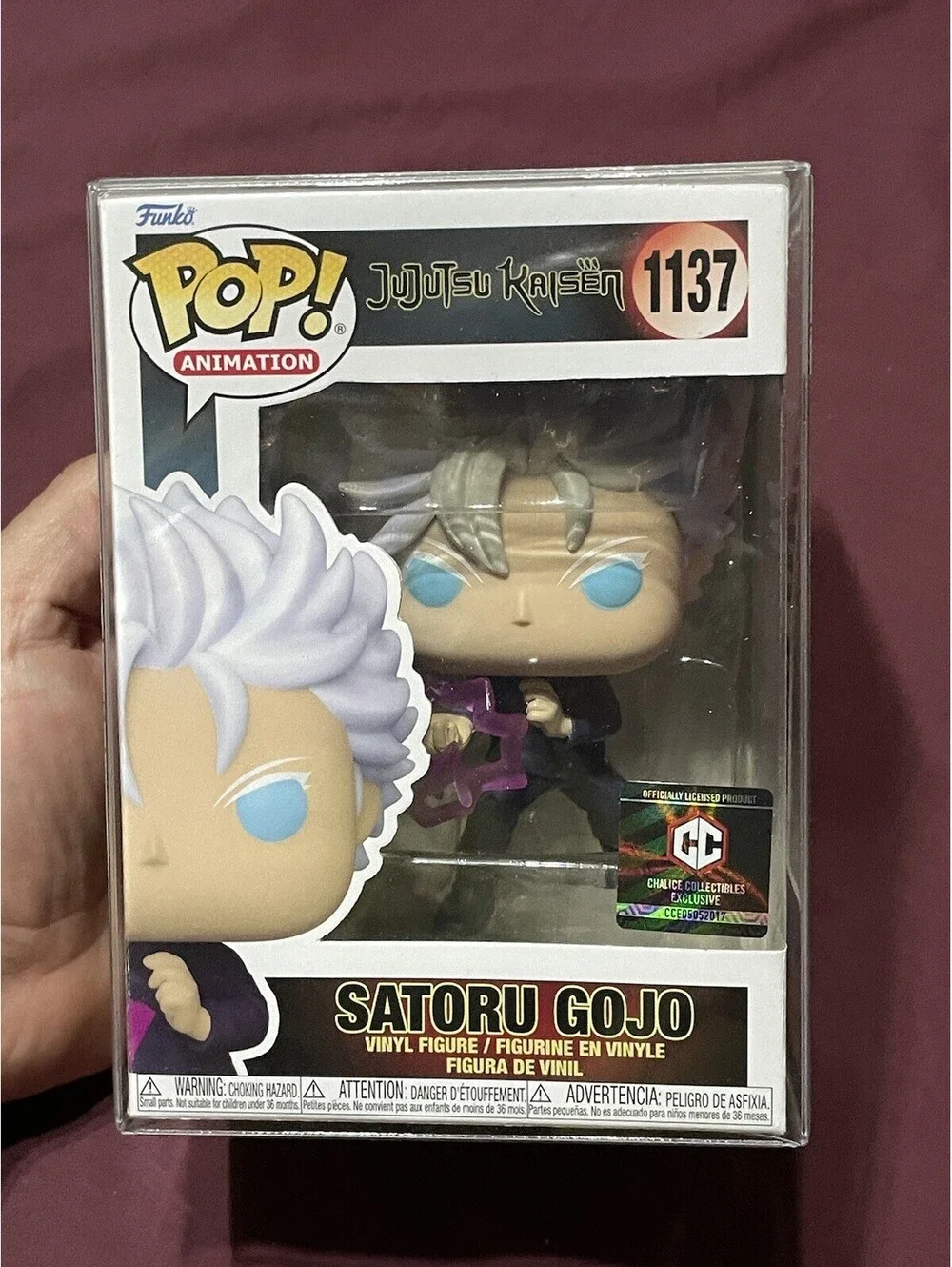 Funko Pop! Vinyl: Jujutsu Kaisen - Satoru Gojo - Chalice Collectibles #1137